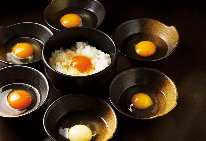 「卵かけご飯御膳」800円