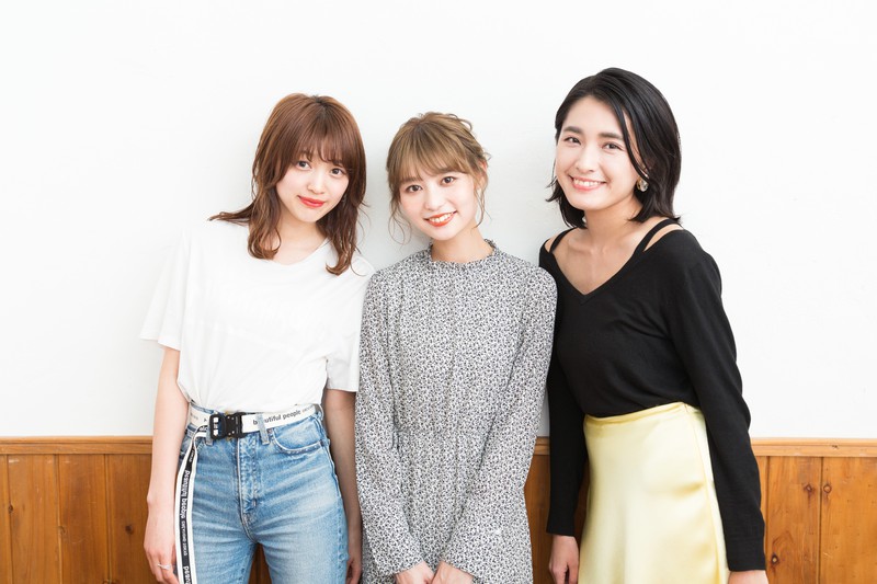 伏屋璃乃、鈴木凪沙、日笠麗奈