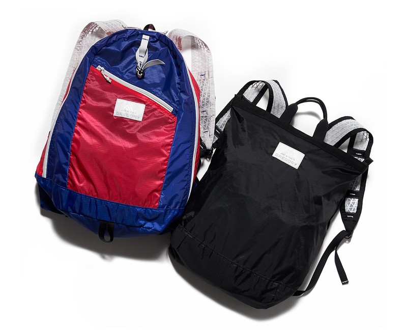 リュック左：W40×H44×D16cm　9000円　右：W35.5×H43×D9cm　8500円／ともにグレゴリー（サムソナイト・ジャパン）