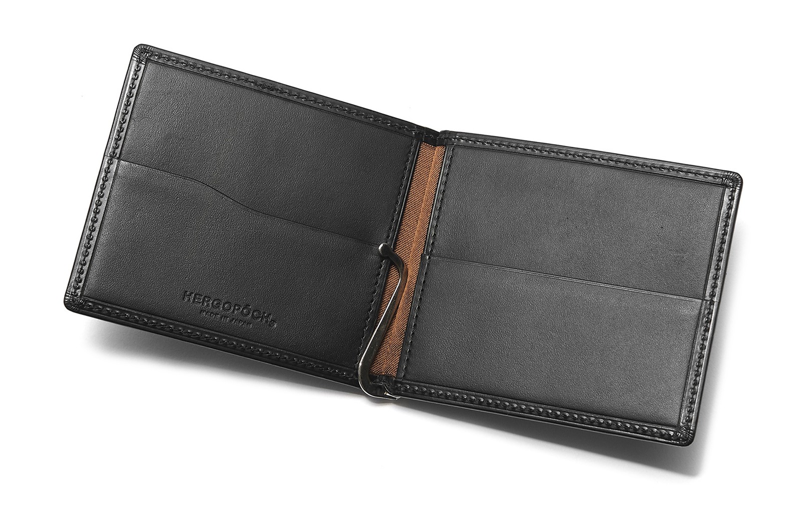 札挟み マネークリップ W11×H9×D0.5cm 1万800円/エルゴポック(キヨモト NC事業部)