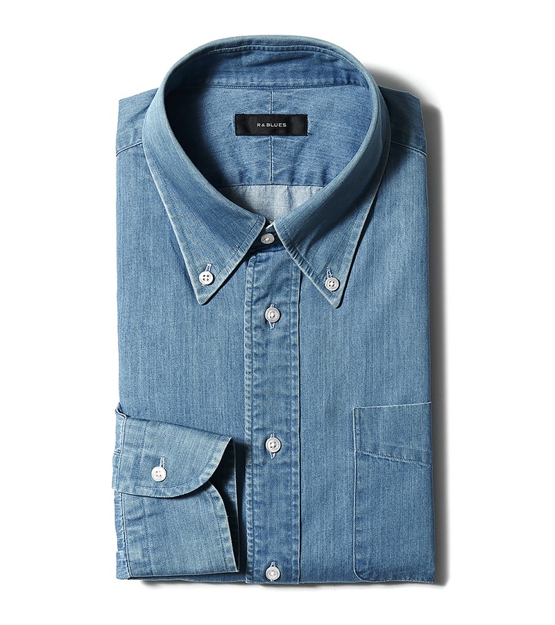 シャツ 1万8000円(オーダー価格)/アール&ブルース(アール&ブルースプレスルーム)