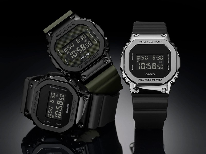 G-SHOCK　GM-5600-1JF　GM-5600B-1JF　GM-5600B-1JF