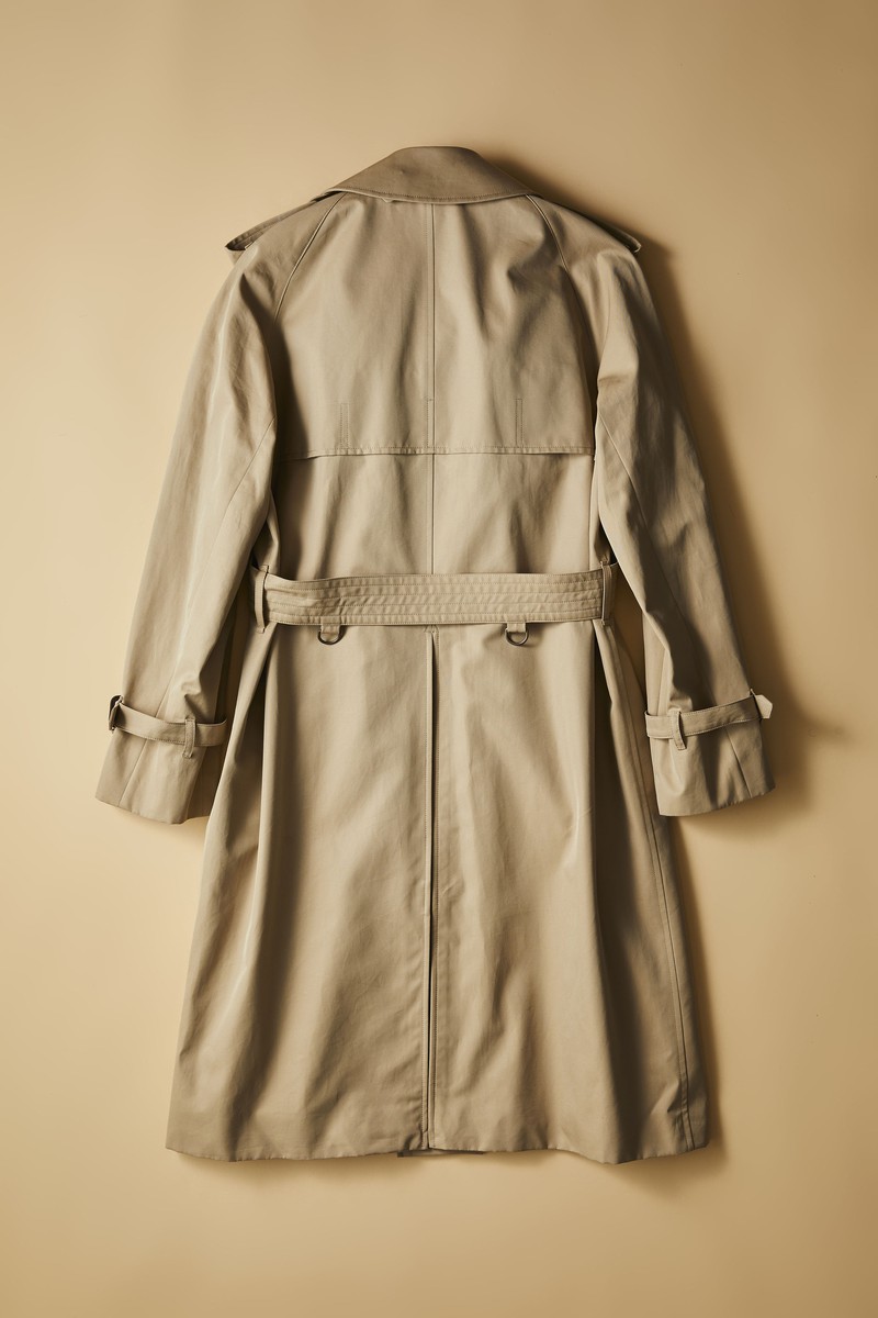アクアスキュータム・キングスゲート☆英国製 20万・正規品36トレンチコート美品 Aquascutum アクアスキュータム トレンチコート36 プリンス