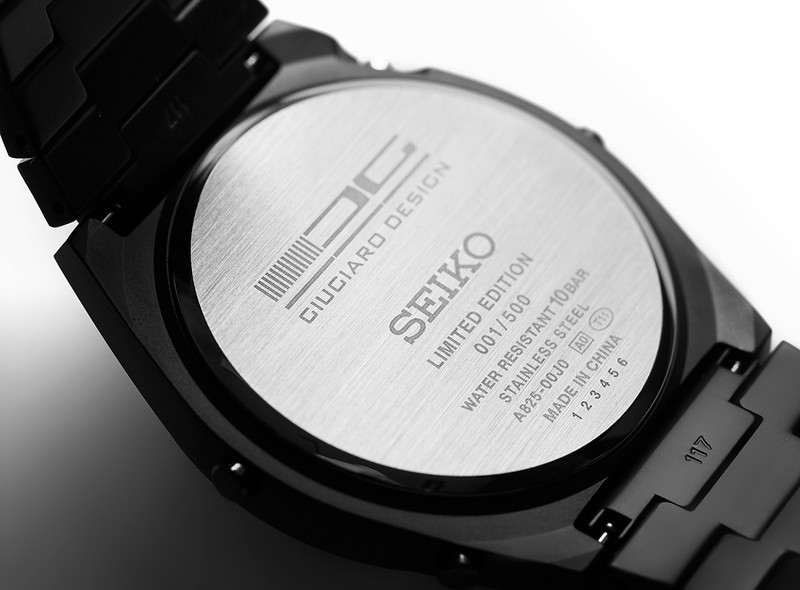 y*6様 ナノユニバース別注 500本限定 ジウジアーロ セイコーとジウジアーロ・デザインが組んだ腕時計。誕生35周年を