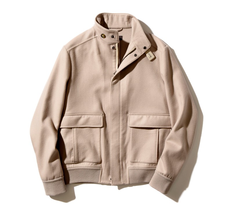 ブルゾン62万8100円／ロロ・ピアーナ（ロロ・ピアーナ銀座並木通り本店）