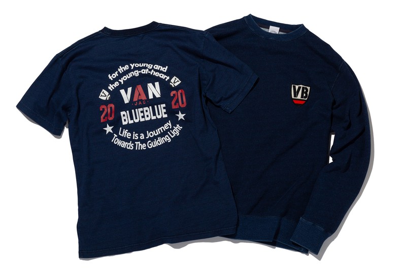ブルーブルー×VAN Tシャツ スウェット