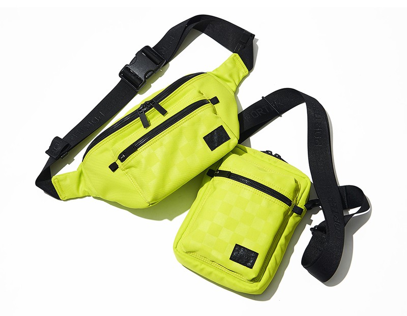 2WAYショルダーバッグ&ウエストバッグ 1万5500円/ともにポーター(吉田)