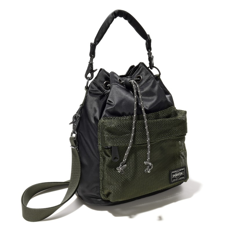 PORTER 迷彩柄ショルダーバッグ　チップカモ　バルーンサック SHOP ORIGINAL PS CHIP CAMO 砂漠地帯で用いられるチョコチップ
