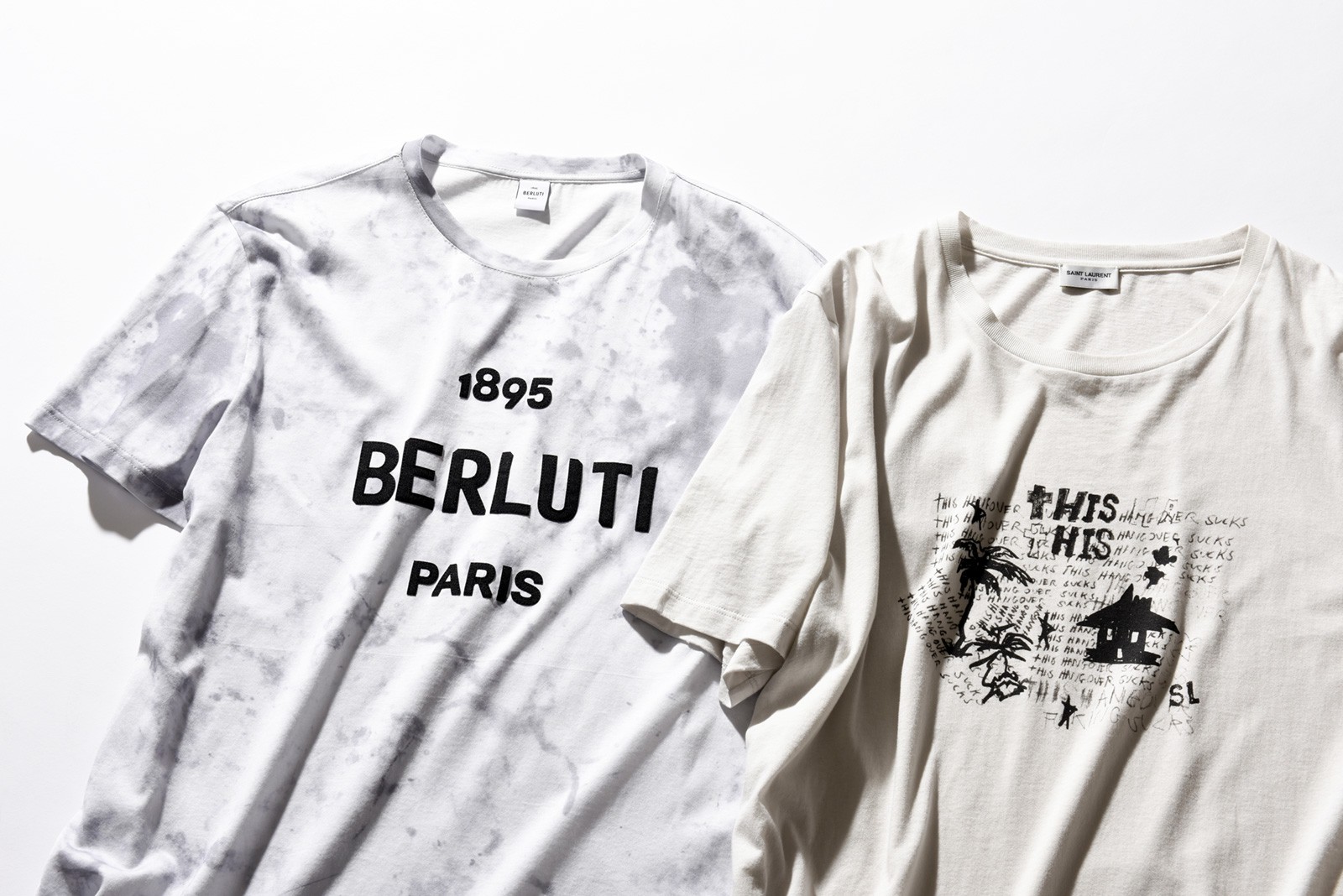 寸法Berluti（ベルルッティ）マーブルTシャツ