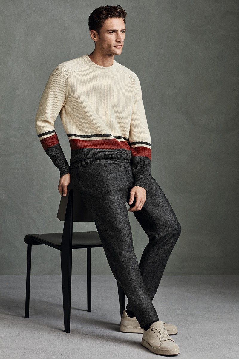 ロロピアーナ　ベビーカシミア　ニット Loro Piana ロロピアーナ MAC3540 ベビーカシミヤ クルーネック