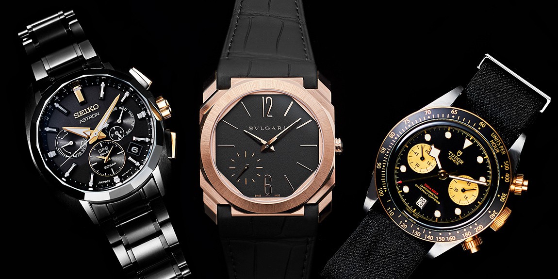 テク指南】黒コーデをさらに大人に見せる腕時計は、やっぱり……？ | メンズウォッチ（腕時計） | LEON レオン オフィシャルWebサイト