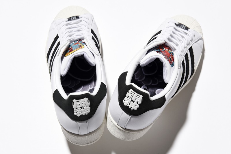 希少 風神雷神 adidas／スーパースター スニーカー スリータイズタトゥー adidas Originals『SUPERSTAR』にTHREE TIDES TATTOOとのコラボ