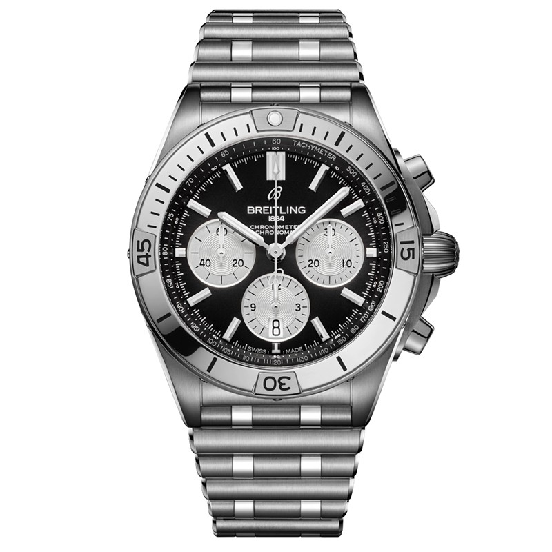 ▲ 「クロノマット B01 42 ジャパンエディション」ケース径42mm、SSケース・ブレスレット、200m防水、自動巻き、89万円/ブライトリング(ブライトリング・ジャパン)