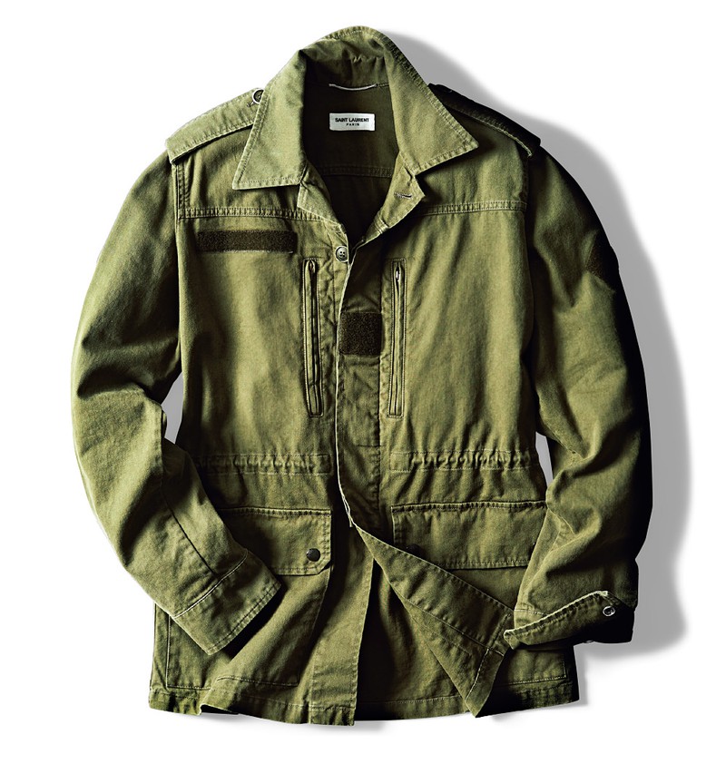 saint laurent M65 ミリタリージャケット saint laurent M65 ミリタリージャケット - メルカリ