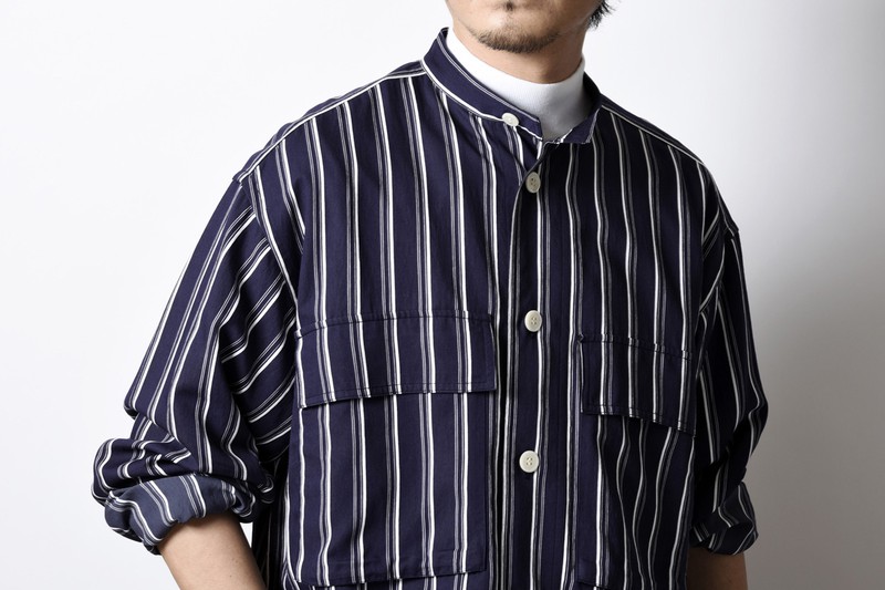 ▲ ニット2万8600円/ジョン スメドレー(リーミルズ エージェンシー)、シャツ3万8280円/レインメーカー