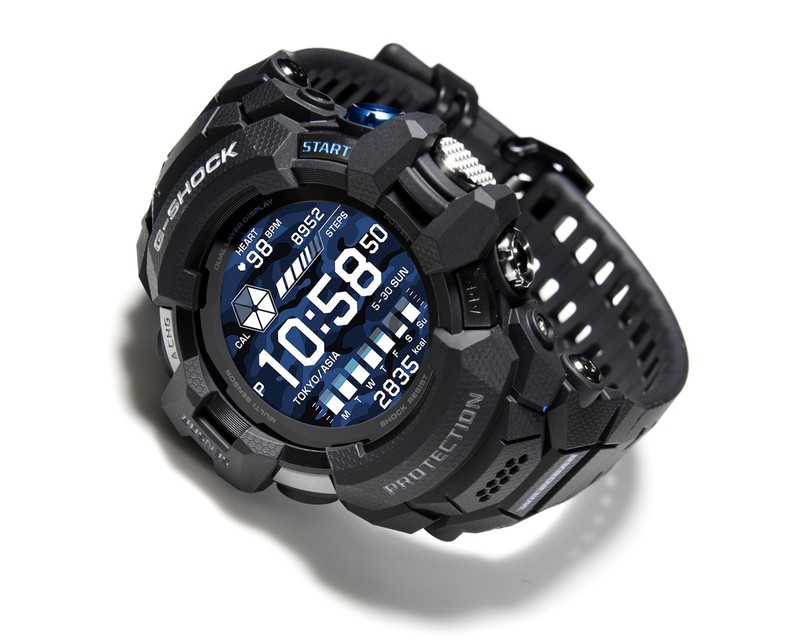 ▲ 「GSW-H1000-1JR」ケース径56.3mm、クォーツ、20気圧防水、樹脂/SSケース、樹脂バンド。8万8000円/G-SHOCK(カシオ計算機 お客様相談室)