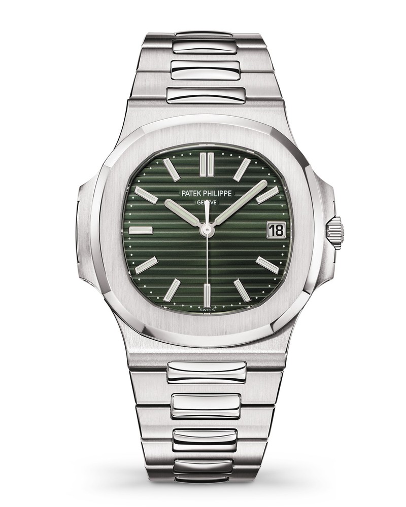 ▲ 「ノーチラス 5711/1A」自動巻き、SSケース(10−4時方向40mm)×ブレスレット。12気圧防水。401万5000円/パテック フィリップ(パテック フィリップ ジャパン・インフォメーションセンター) ※人気モデルのため入手困難