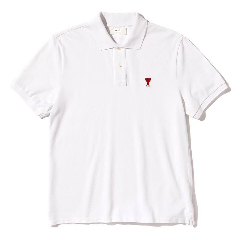 ポロシャツ▲ 1万8700円／アミ パリス（アミ 渋谷PARCO）