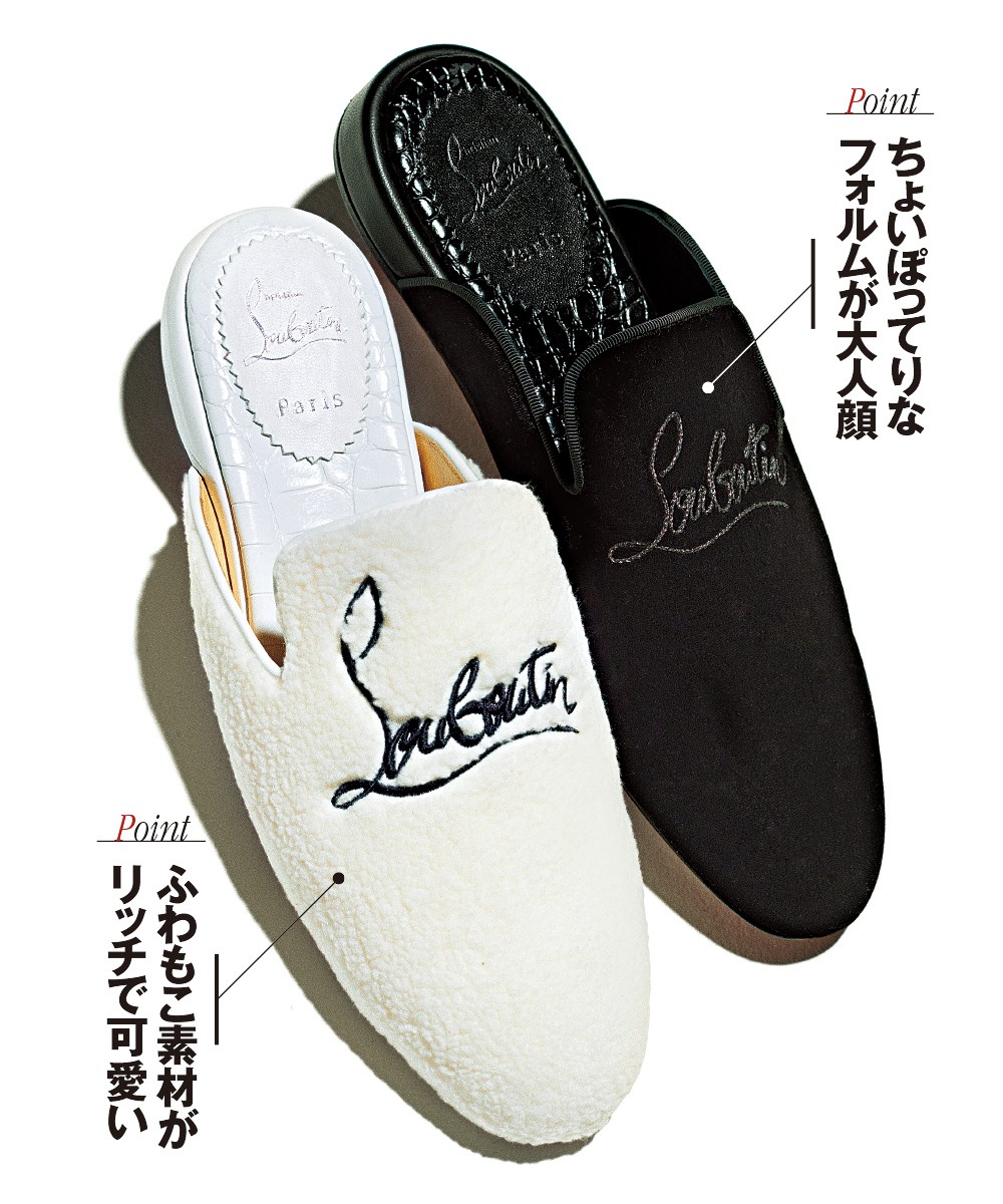 完売希少 】Christian Louboutinルームシューズルームシューズ - 靴