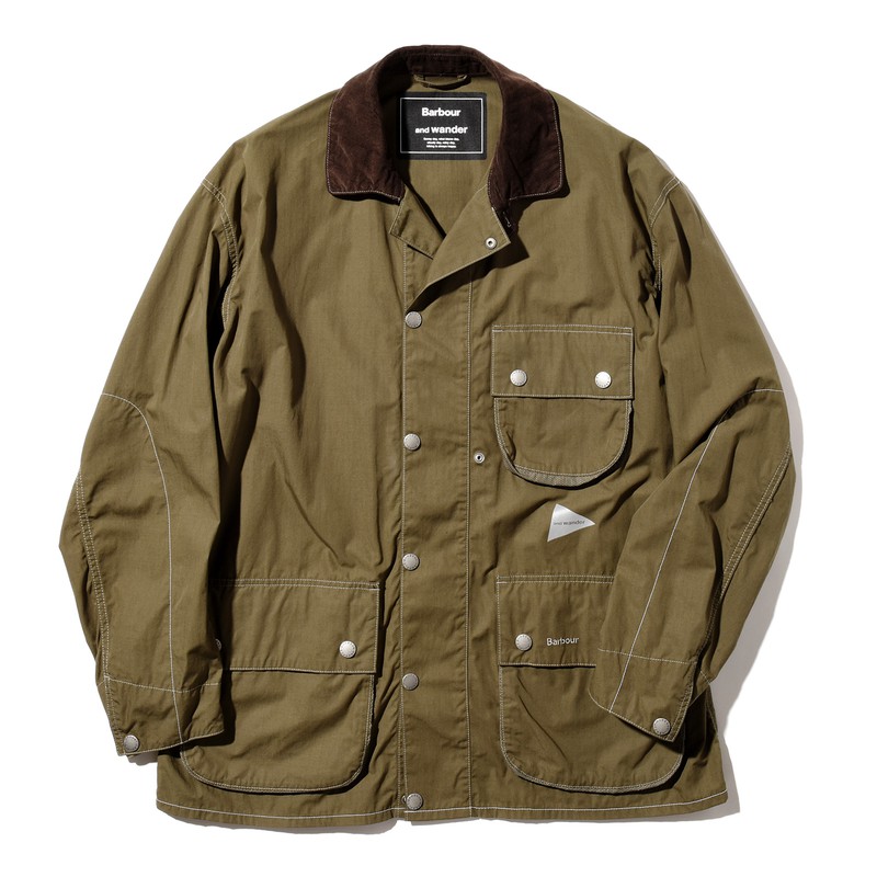 ジャケット▲ 4万4000円／アンドワンダー×バブアー（アンドワンダー）