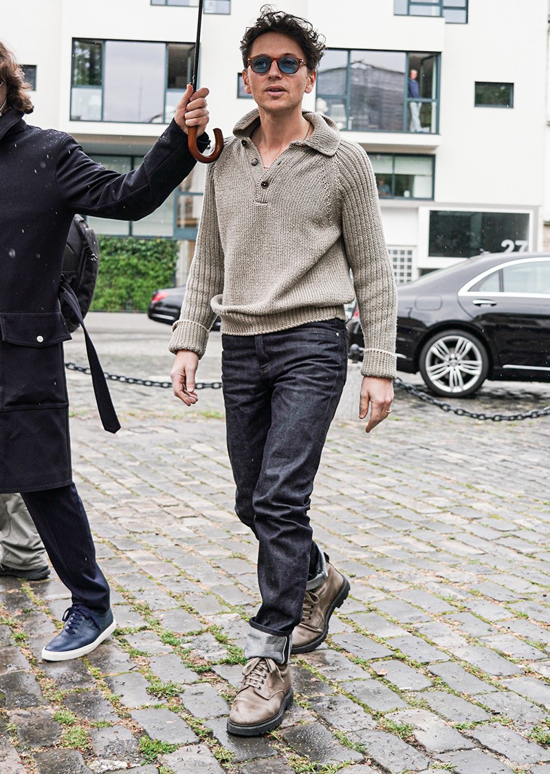 イタリア メンズファッション スナップ コーディネート イケオジ ちょい悪おやじ LEON 