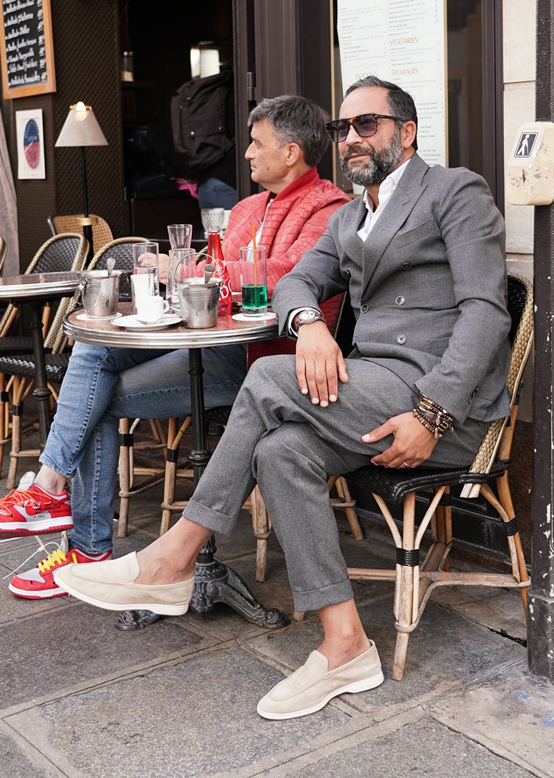 イタリア メンズファッション スナップ コーディネート イケオジ ちょい悪おやじ LEON 