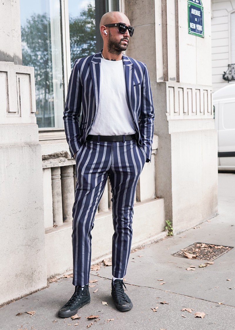 イタリア メンズファッション スナップ コーディネート イケオジ ちょい悪おやじ LEON 