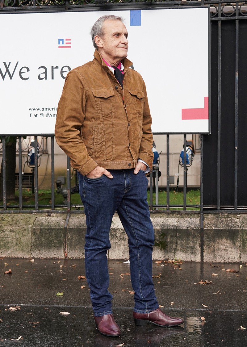 イタリア メンズファッション スナップ コーディネート イケオジ ちょい悪おやじ LEON 