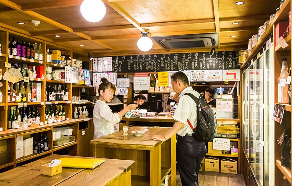 角打ち・日本酒