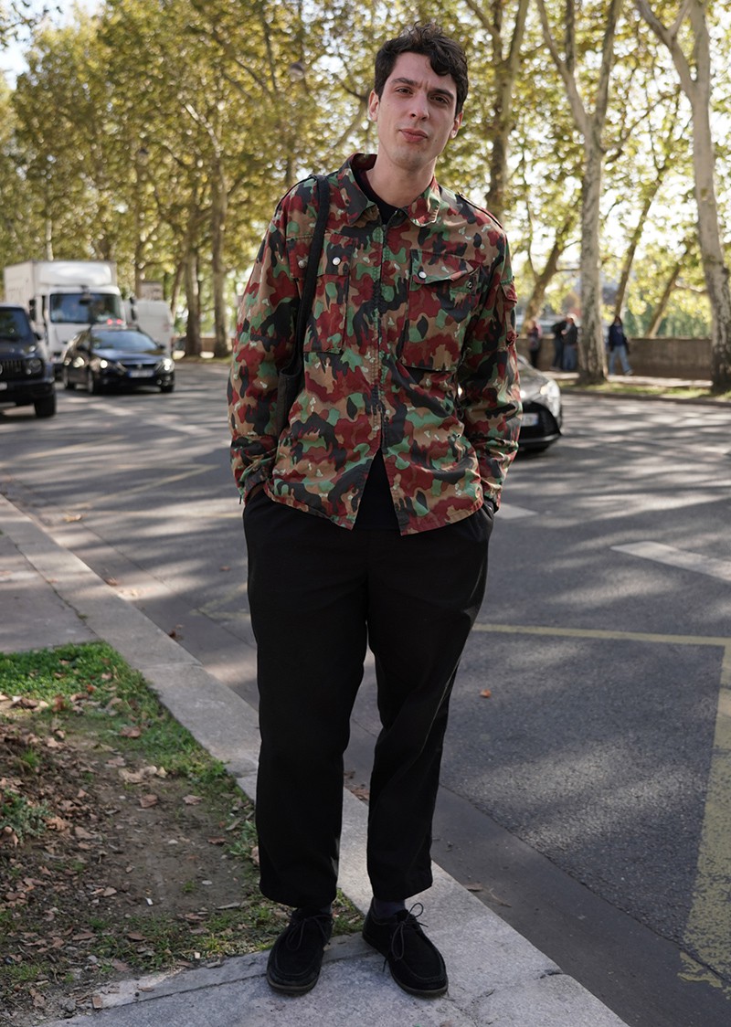 イタリア メンズファッション スナップ コーディネート イケオジ ちょい悪おやじ LEON 