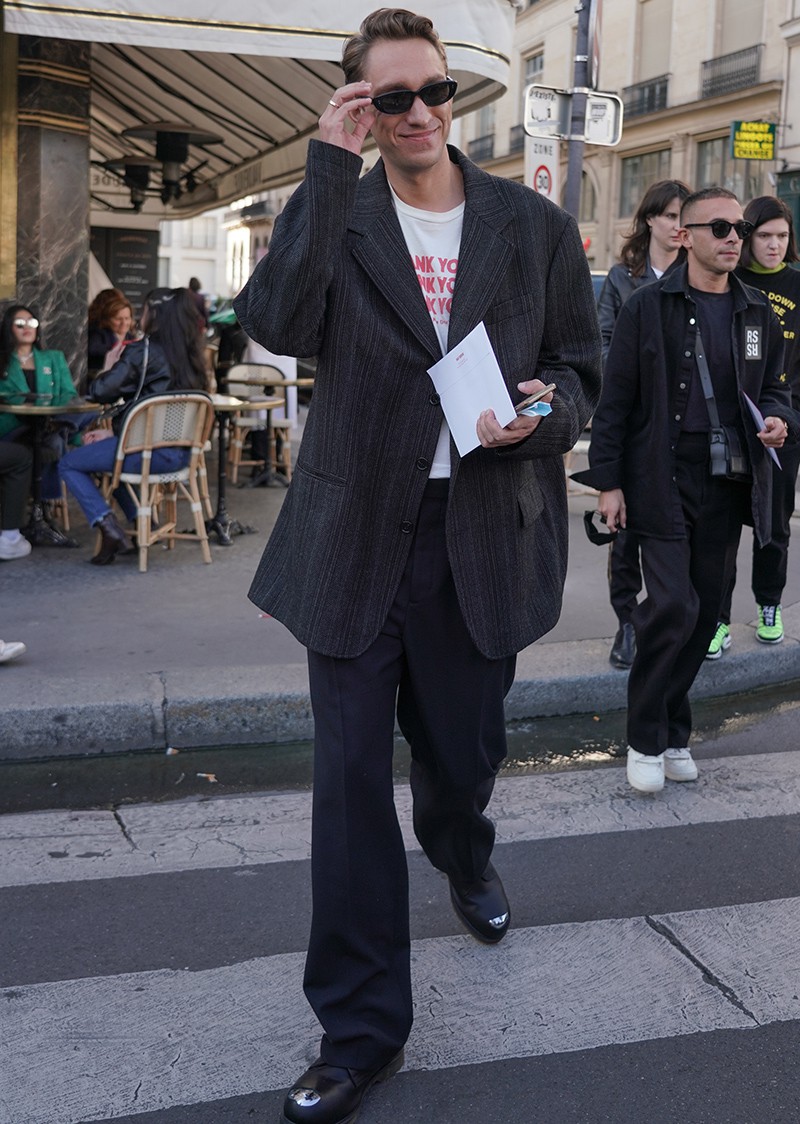 イタリア メンズファッション スナップ コーディネート イケオジ ちょい悪おやじ LEON 