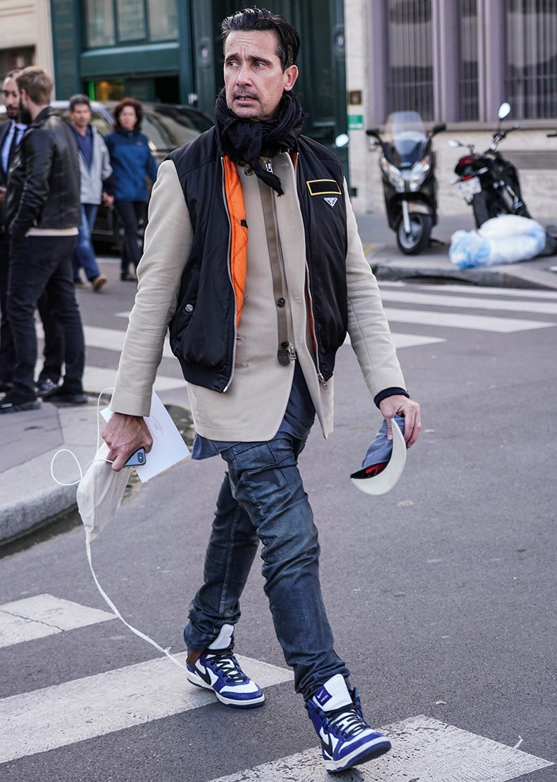 イタリア メンズファッション スナップ コーディネート イケオジ ちょい悪おやじ LEON 