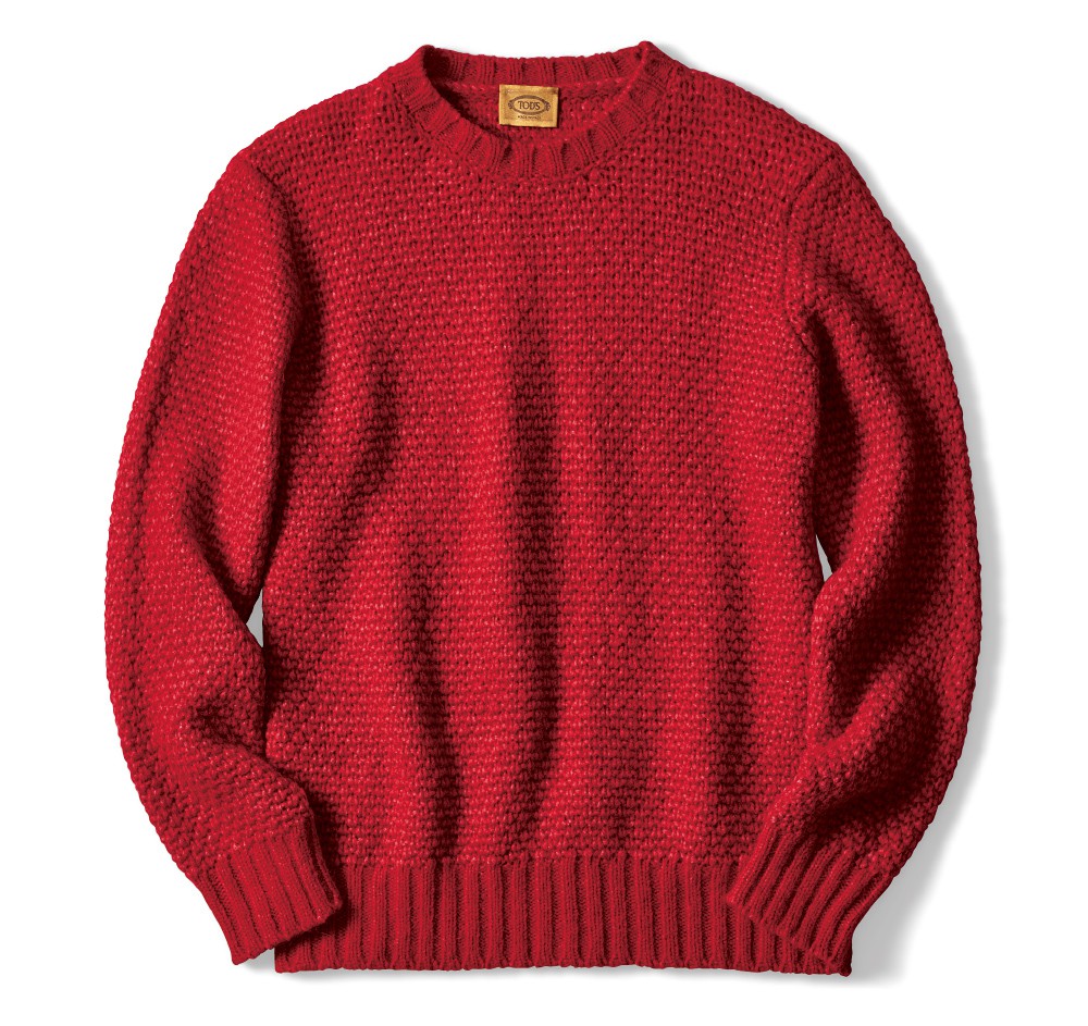 ▲ ニット8万6900円/トッズ(トッズ・ジャパン)