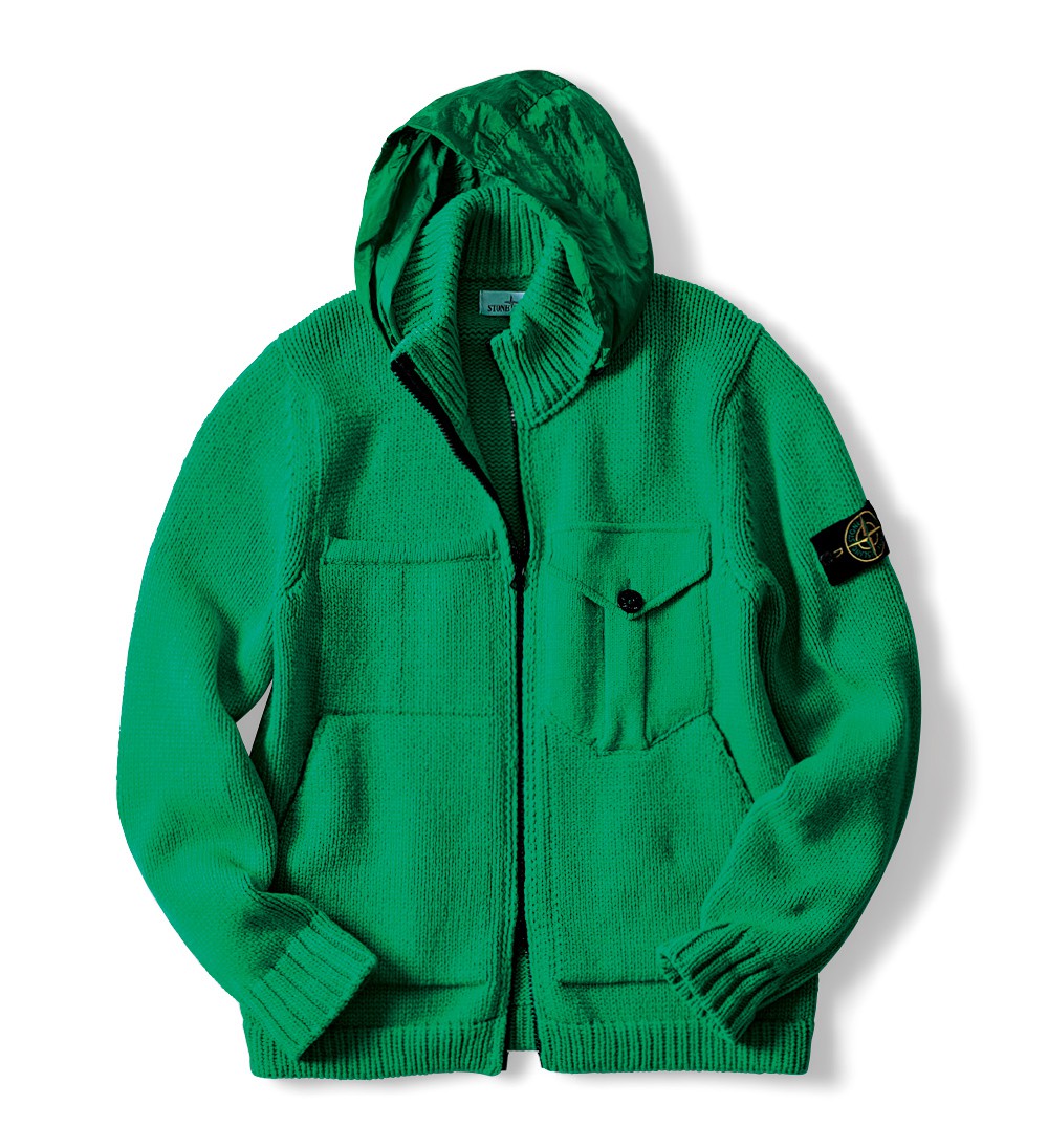 ▲ ニット11万7700円/ストーンアイランド