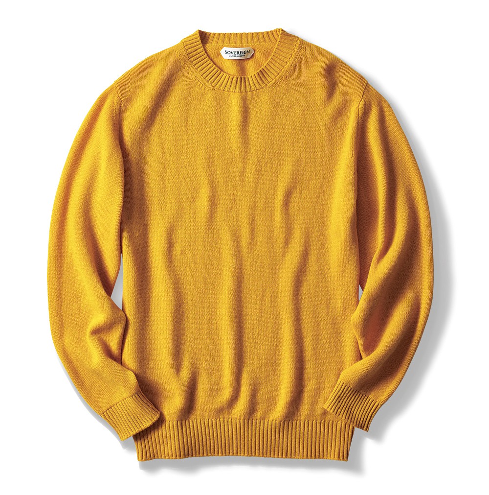 ▲ ニット5万5000円/ソブリン(ユナイテッドアローズ 六本木ヒルズ店)