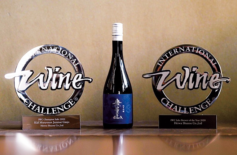 純米大吟醸「紀土 無量山 純米大吟醸 精米歩合20%」(720㎖) 13万2000円(税込み)/平和酒造