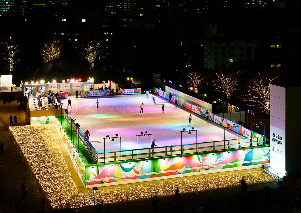 東京ミッドタウンの「MITSUI FUDOSAN ICE RINK」