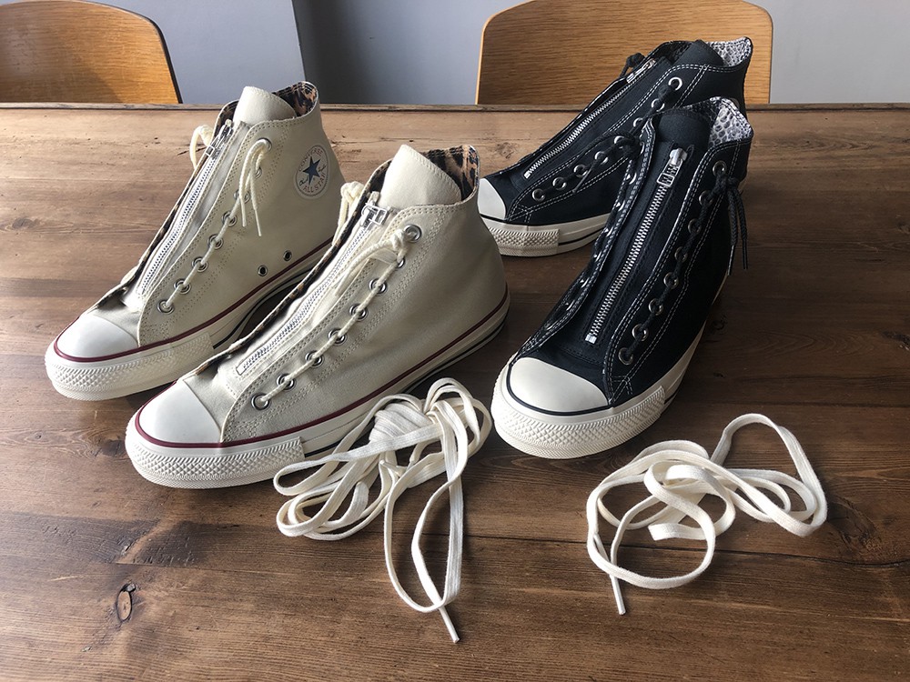 converse ノンネイティブ ワコマリア 7 キャンバスジップスニーカー-