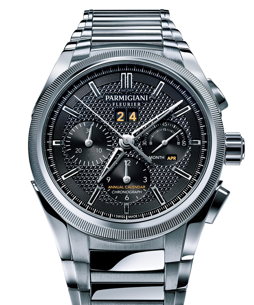 ▲ 「トンダグラフ GT」自動巻き、SSケース(42mm)×ブレスレット。100m防水。世界限定200本。247万5000円/パルミジャーニ・フルリエ