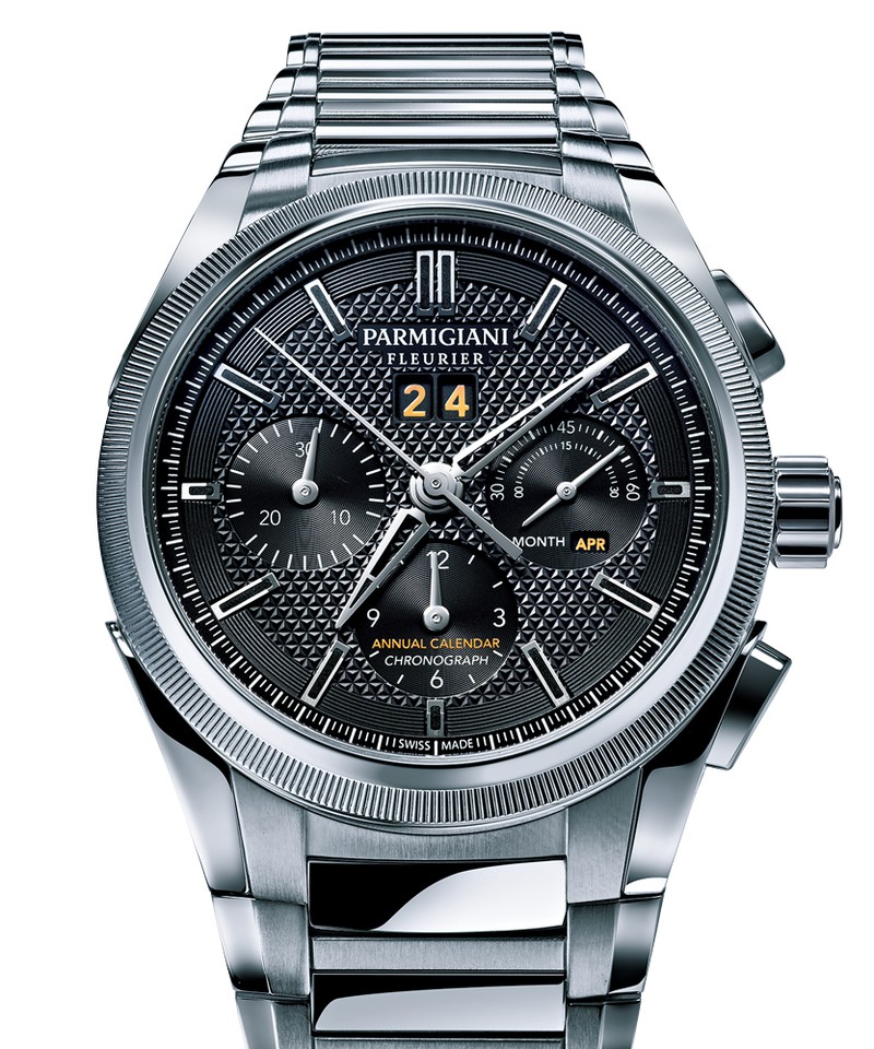 ▲ 「トンダグラフ GT」自動巻き、SSケース(42mm)×ブレスレット。100m防水。世界限定200本。247万5000円/パルミジャーニ・フルリエ
