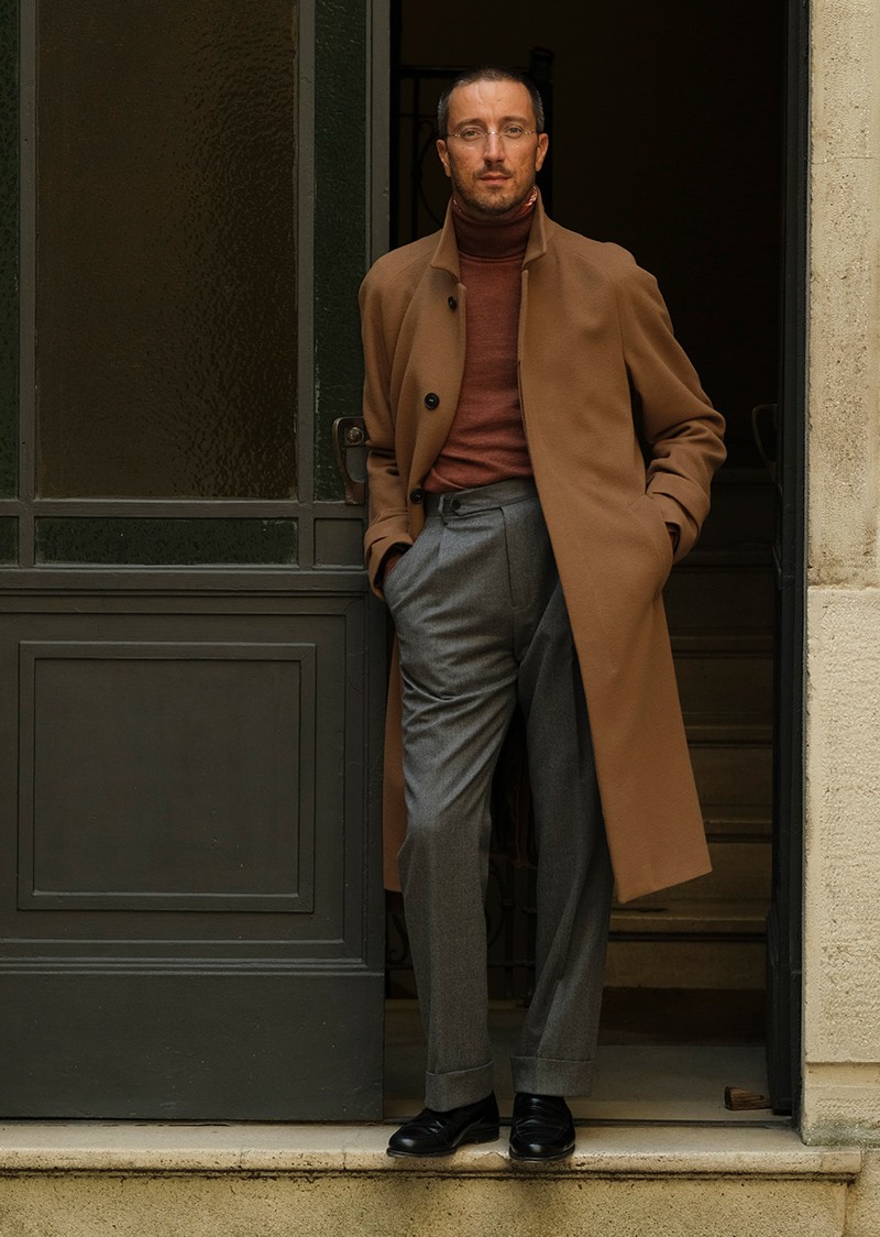 イタリア メンズファッション スナップ コーディネート イケオジ ちょい悪おやじ LEON 