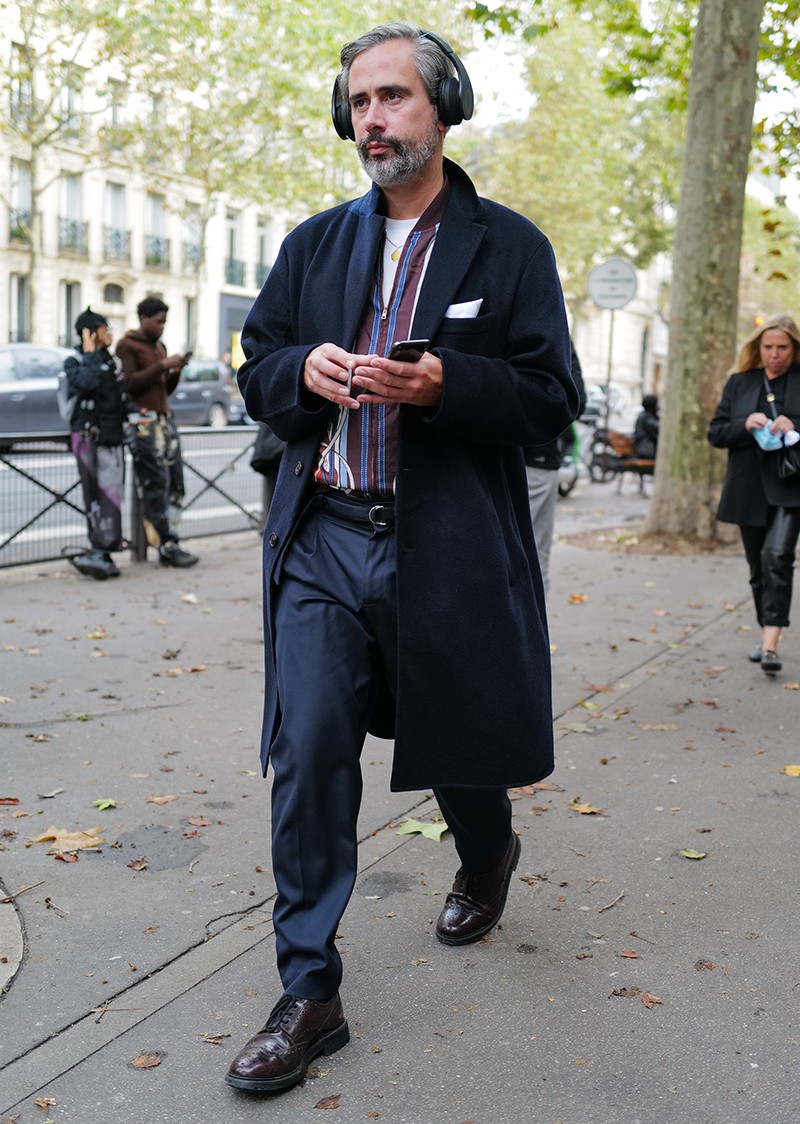 イタリア メンズファッション スナップ コーディネート イケオジ ちょい悪おやじ LEON 