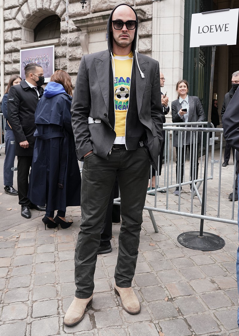 イタリア メンズファッション スナップ コーディネート イケオジ ちょい悪おやじ LEON 