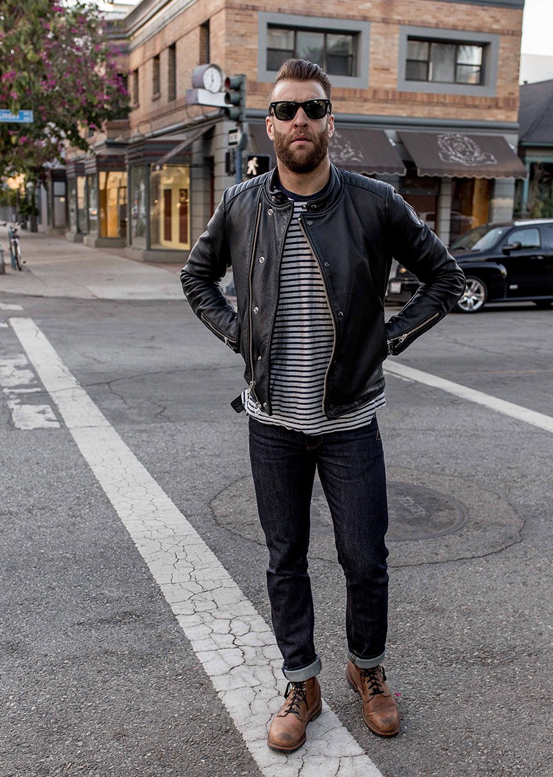 イタリア メンズファッション スナップ コーディネート イケオジ ちょい悪おやじ LEON 