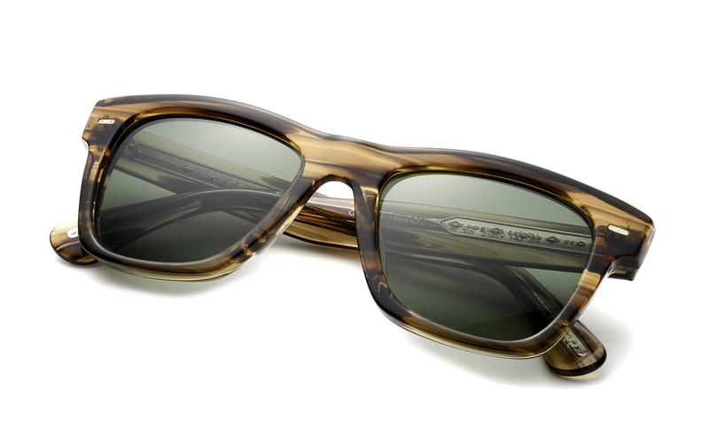 ▲ サングラス4万6750円／ブルネロ クチネリ＆オリバーピープルズ（ルックスオティカジャパン カスタマーサービス）