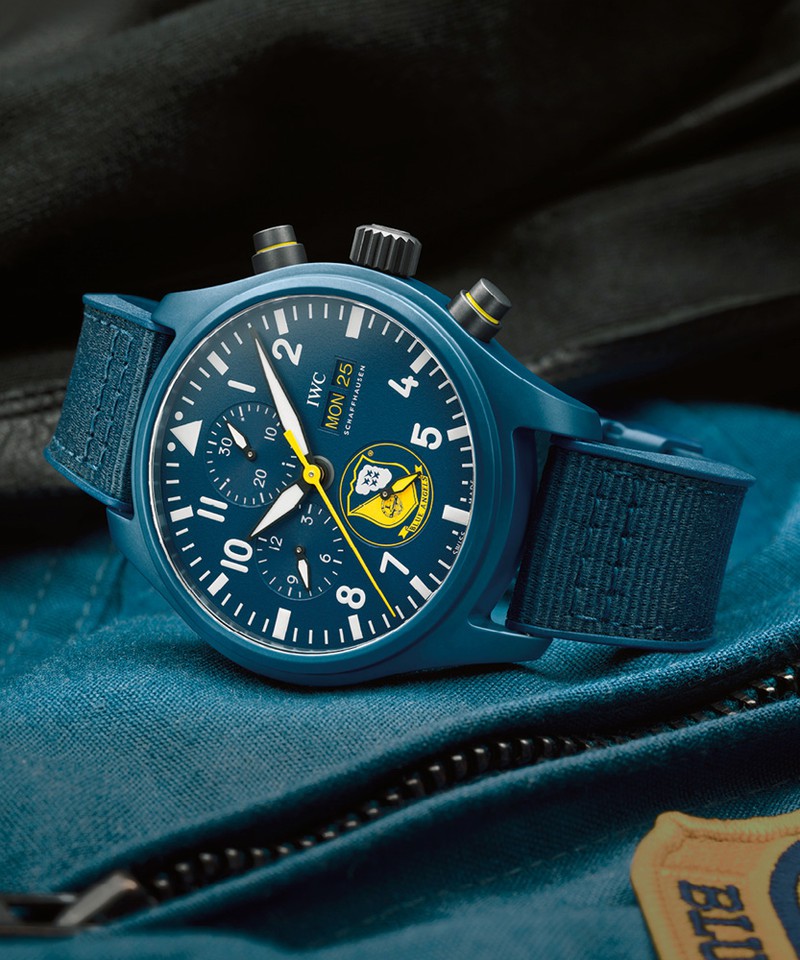 パイロット・ウォッチ・クロノグラフ 「ブルーエンジェルス®」 IWC 腕時計
