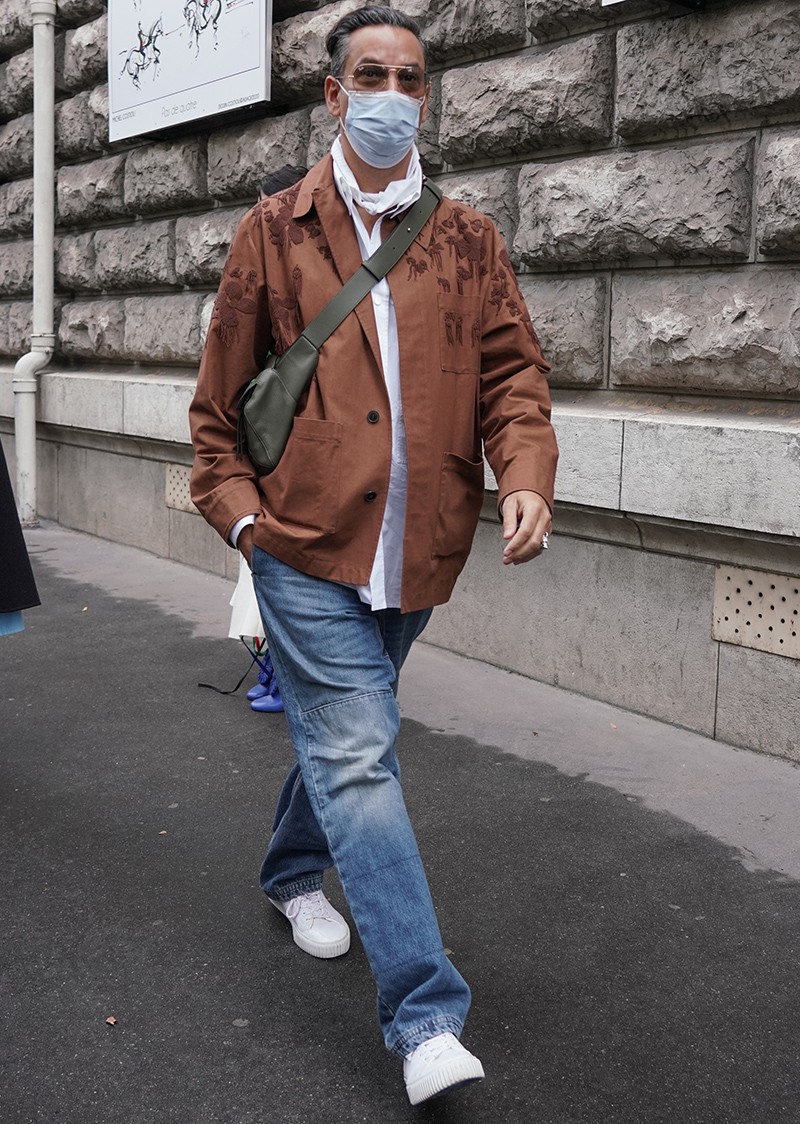 イタリア メンズファッション スナップ コーディネート イケオジ ちょい悪おやじ LEON 