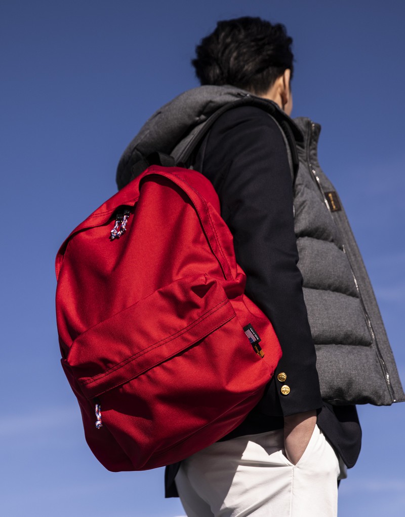 ▲ バッグ[W37×H42×D20cm]2万3100円／ブルックス ブラザーズ（ブルックス ブラザーズ ジャパン）