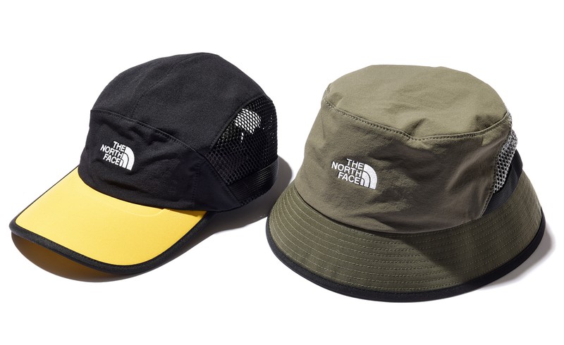 ▲ キャップ6050円、ハット6600円/ザ・ノース・フェイス(ゴールドウイン カスタマーサービスセンター)