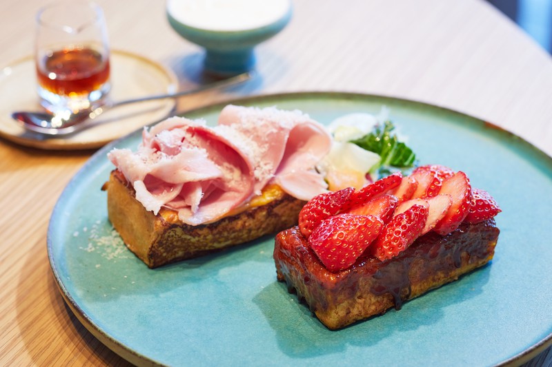 鳥羽周作 Hotel's フレンチトースト クロックムッシュ 朝食